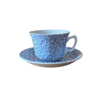 バーレイ　ダブグレイフェリシティ　プレート２枚 Burleigh バーレイ BLUE FELICITY プレート / 21.5cm #84520