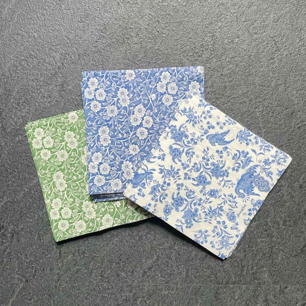 画像1: Paper Cooktail napkins ミックスセット [2109] (1)