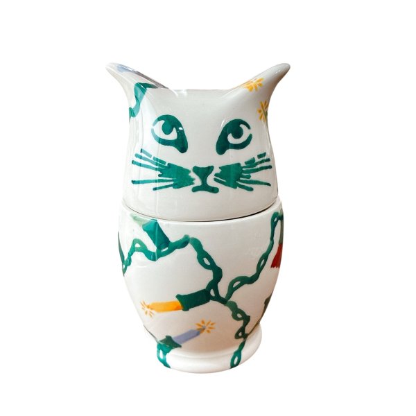 画像1: エマブリッジウォーター フェアリーライトキャット ジャー (1)