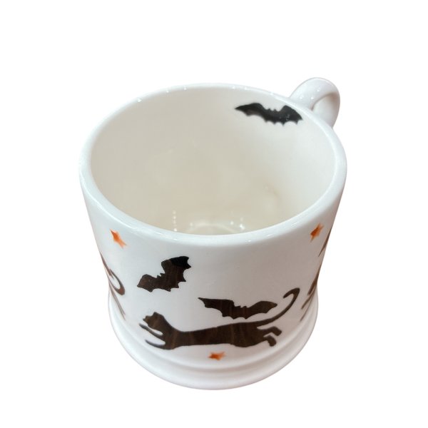 画像2: エマブリッジウォーター スモールマグ ハロウィンキャット (2)