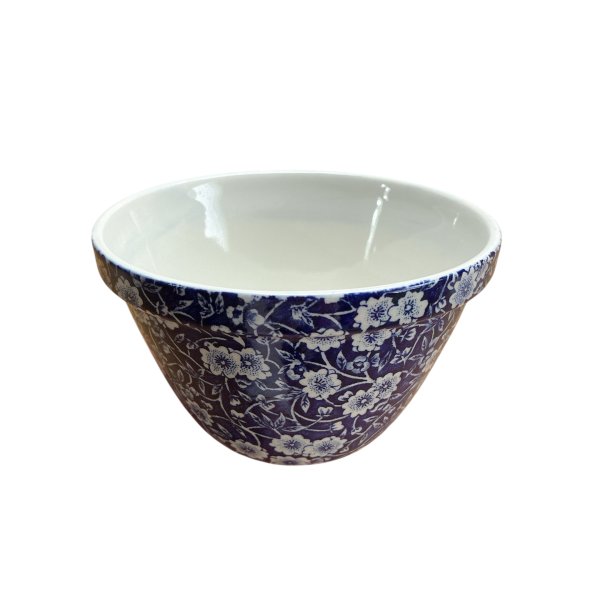 画像1: 【訳あり】【レア】ブル―キャリコ　ミキシングボウル　SS　アウトレット　希少品 (1)