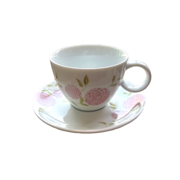 アシュラー ティーカップソーサー 5C113602001 パルテール柄　カップ＆ソーサー